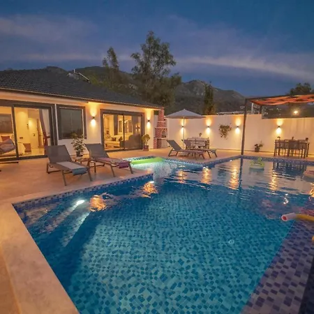 Apartament Sefam-kalkan'da 2+1 Jakuzili Balayi Villasi